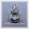 SEMI-TEXTURED OVAL PENDANT - SERIES 750-753